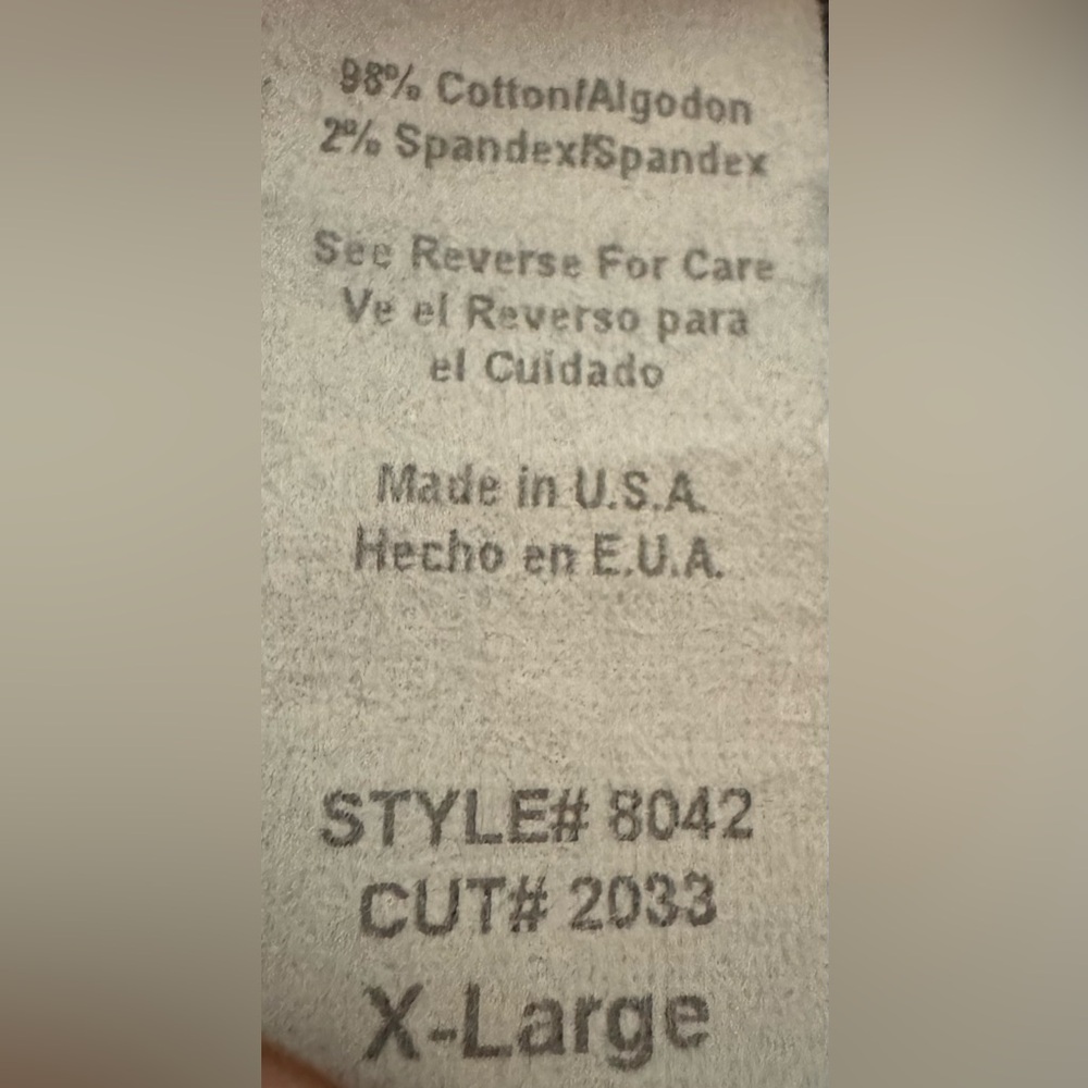 REFLEX Classic Denim Jacket XL - Picture 10 of 10
